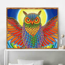 5D DIY Full Drill Diamond Painting Colorful Bird Cross Stitch Embroidery