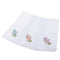 12pack Women 100% Cotton Handkerchief Embroidery Lace Hanky Kerchiefs White