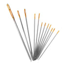 Pro.12pcs Assorted Hand Sewing Needles Set Embroidery Mending Craft Quilting