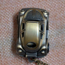 Small hanging buckle bronze classic car punk pocket watch Classic cartoon c P1Q7