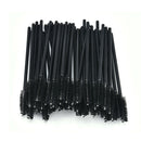 50Pcs Makeup Disposable Rotate Eyelash Brow Oblique Design Brush Cosmetic Tools