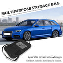 Car Seat Back Organizer 420D Oxford Fabric Waterproof Storage Bag Kick Mat