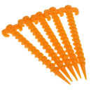 Nylon PP MagiDeal  Tent Pegs Tent Stakes for Outdoor Hiking Camping Yellow