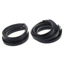 1/2" Black Plastic Hair Headband - 36 Pieces Z5P3