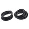 1/2" Black Plastic Hair Headband - 36 Pieces Z5P3
