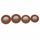 25 pcs Professional Leather Tenor Saxophone Pads Orange Sax Pads Replacemen I8G9