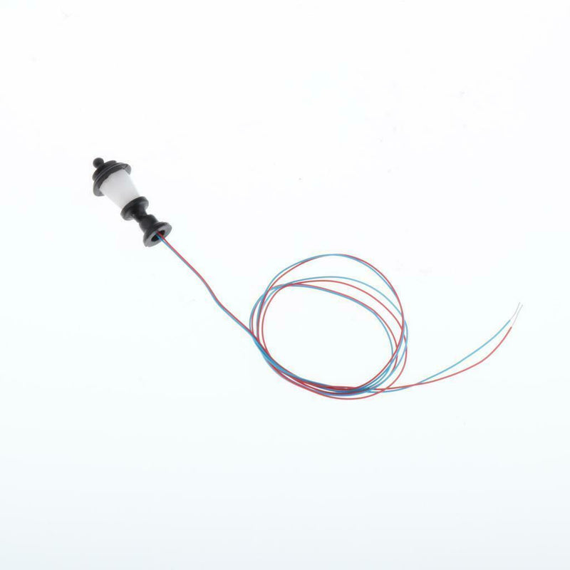 10p. Street Lamps Street Lamp Landscape Railroad Accessories LED Garden Lawn