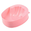 Professional Resistant Soak Off Warm Nail Spa Bowl Manicure Tool pink H4L8
