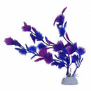 Artificial Plant Blue Purple Plastic Aquarium Decoration H7V1