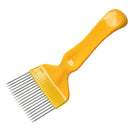 Honey Stainless Steel Scraper Beekeeping Tine Uncapping Fork 18Pins Yellow Heavy