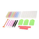 22 Pieces/Set 5D Diamond Painting Cross Stitch Tool Kits