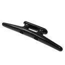 Boat Marine or Dock Cleats Heavy Duty Black Nylon 8 inch Open Base Cleat
