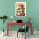 5D DIY Full Drill Diamond Painting Sewing Machine Embroidery Kit Home Decor