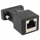 HGA66 Cat5/Cat6/RJ45 VGA Extender Adapter, VGA 15 Pin Male to RJ45 Female N