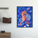 5D DIY Full Drill Diamond Painting Seahorse Cross Stitch Mosaic Craft Kits A