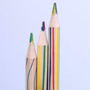 10pcs Rainbow Color Drawing Painting Pencils 4 in 1 Colored Pencils