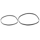 Set of 2pcs Replacement Turntable Belt for Audio Equipment Musical Instrument