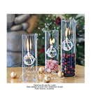 Modern Glass Oil Lamp Gift for Men Women - The Oil Candle Appears to Float in