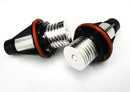 2x For BMW E39 E53 E60 E61 E63 65 E87 X5 no Error Angel Eyes Halo LED Light Bulb