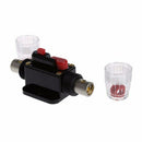 12V-24V Inline Auto Circuit Breaker 100A Manual Reset Switch Car Audio Fuse O9F2