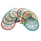 1pc Portable Round Japanese Style Folding Fans Hand Fan for Wedding Party  Z
