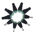 Female Male DC Power Plug Adapter for 5050 3528 5060 Single Color LED Strip!j