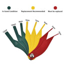 8 in1 Car Brake Pad Measure Kit Feeler Lining Thickness Gauge Tools Set Sa DDY