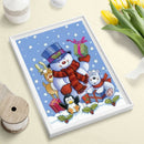 5D DIY Round Diamond Painting Snowman Cross Stitch Kit Home Decor (ST002)