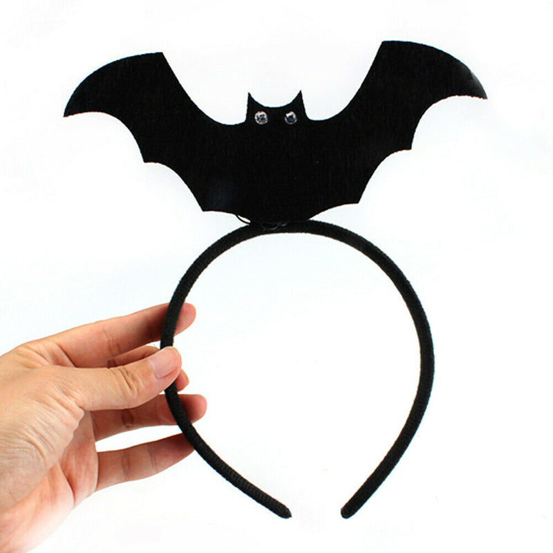Halloween LED Bat Light up Headband Hair Band Headwear Bar Party Props Efficient