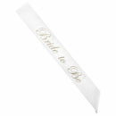 2 Layer Wedding Veil With Comb And Bride to Be Satin Sheer Party Decoration K6W9