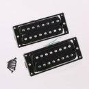 Pack of 2 Copper 8 String Humbucker Pickup Black for Electric Guitar