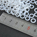 120Pcs Silicone Rubbers O-Rings Switch Dampeners White For Cherry MX KeyboardsME