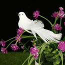 12pcs Simulation Birds Artificial Foam Feather DIY Craft Wedding Home Decor