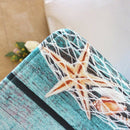 Beach Seashells Starfish Sand Bath Mat Holidays Summer Bathroom Carpet Rug  G1I3
