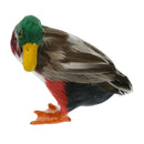 2pcs Lifelike Plastic Duck Statue Garden Sculpture Home Lawn Pond Ornament