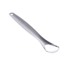 1X Tongue Scraper Reusable Stainless Steel Oral Fresher Cleaner Brush for K 3c
