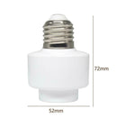 E26/E27 Smart WiFi Light Bulb Socket Adapter Lamp  Holder For Alexa Google Home