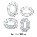 Circle Metal Embossing Cutting Die Stencil Scrapbooking Photo Album Card