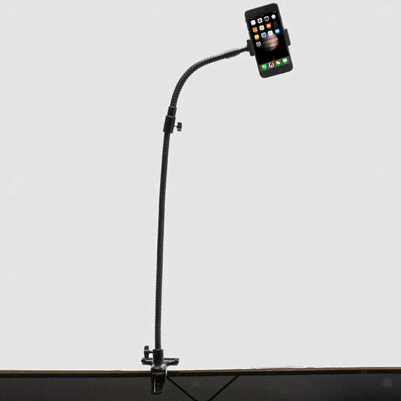 Mobile Phone Bracket Clip Head Metal Hose Flash Frame Pan-tilt Connection With E