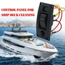 Boat Marine DECK WASH Control Panel ON-OFF Rocker Switch with Overload Protector