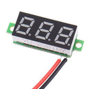 Mini Green LED Digital Display Volt Monitor Voltmeter 2.4V-30V Voltage Gauge