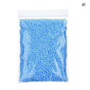 26 Pack Colorful Styrofoam Balls for Slime with Tools, Confetti and Fruit S Q5O9