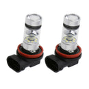 2X H11 / H11 100W 8000K White LED Foglights Bulbs Lamp Car Lighting