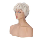 Fashion wig Natural Light Blonde Straight Short Hair Short Wigs Women's wig Y3M7