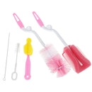 5pcs baby bottle brush sponge plastic glass cup milk clearing kids accessoriesOZ