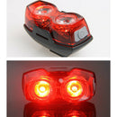 2LED Bright Cycling Bicycle Bike Safe Rear Tail Flashing Back Light Warning L BX