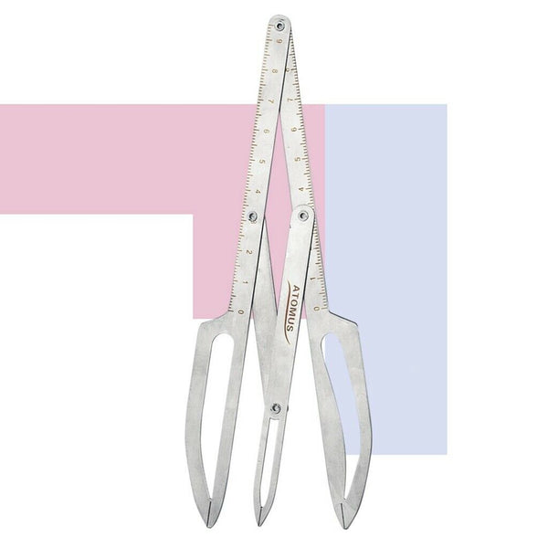 Stainless Calipers Eyebrow Stencil Microblading Makeup  Measure Ruler