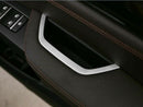 2x  Door Armrest Storage Box Frame Cover Trim Decor fit for BMW X3 F25 2011-17