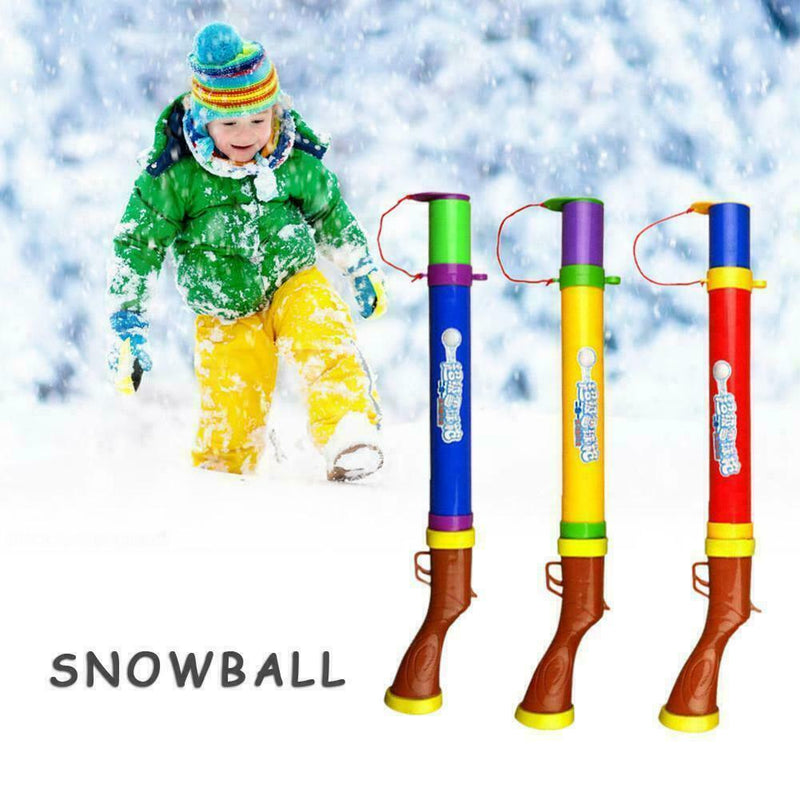 2 In 1 Dual Function Super Snowball Launcher Outdoor Snowball Battle Gaming E9U8