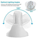 7 LED Light Wireless Motion Activated Detector Auto E7Z4 Battery Powered J7T1